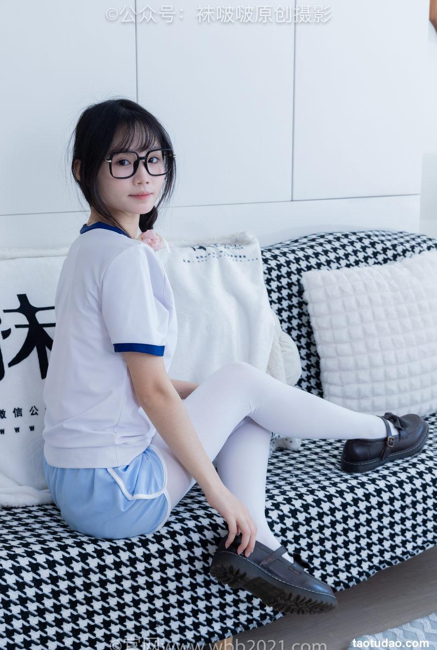 [BoBoSocks袜啵啵]NO.325 甜甜圈-皮鞋、厚白丝[145P+1V／6.81GB]