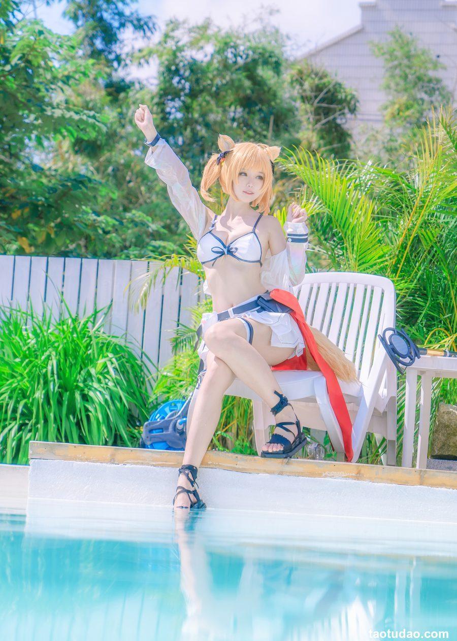 yui金鱼 NO.020 空泳装 [9P-250M]