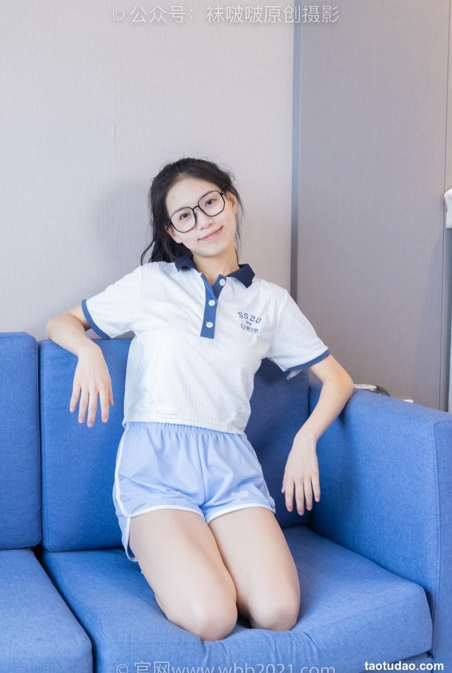 [BoBoSocks袜啵啵]NO.294 芝士-板鞋、白棉袜、裸足[200P+1V／7.43GB]