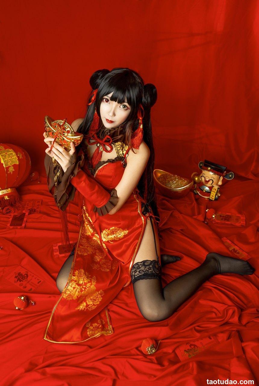 妍子坚不可摧 - 狂三新年 [15P-55MB]