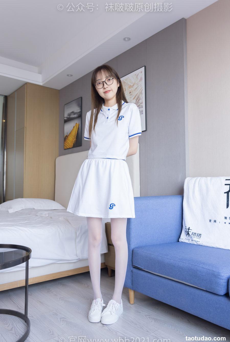 [BoBoSocks袜啵啵]NO.344 稚予-板鞋、平底鞋、白丝[150P+1V／6.42GB]