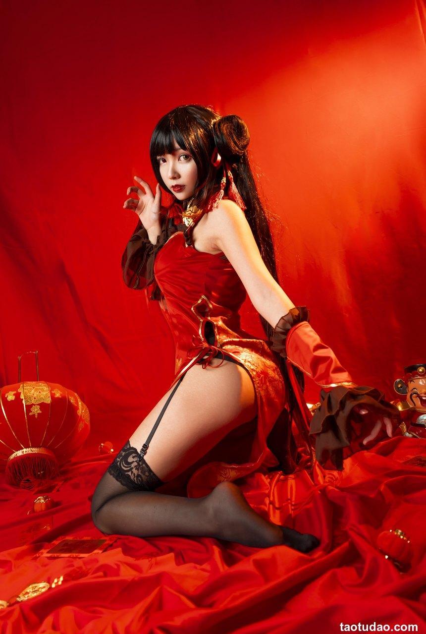 妍子坚不可摧 - 狂三新年 [15P-55MB]