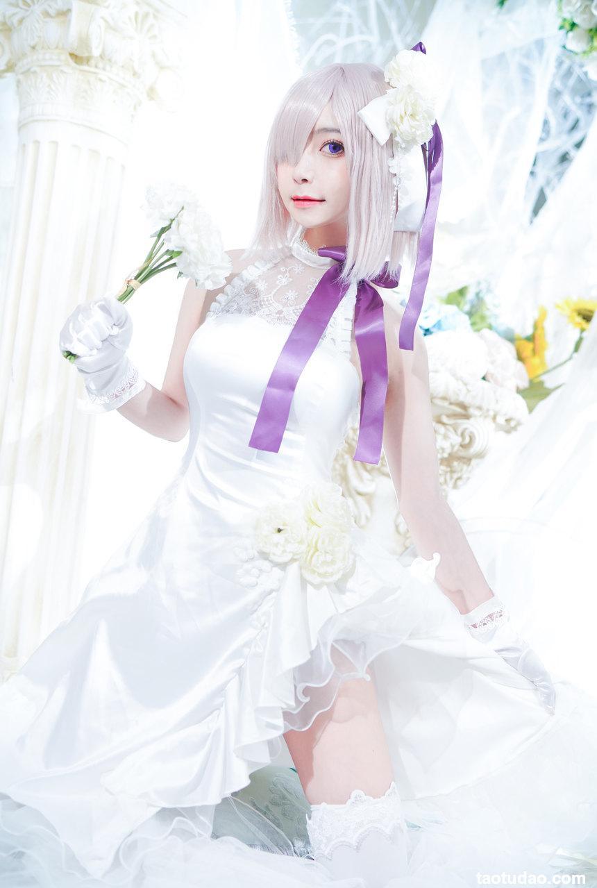 星野saori -  玛修周年礼服 [16P-184MB]