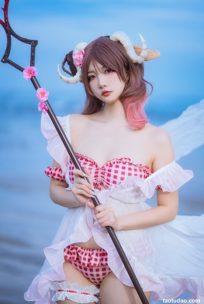 二佐Nisa NO.144 - 泰拉夏日纪事 艾雅法拉泳装[34P-566MB]