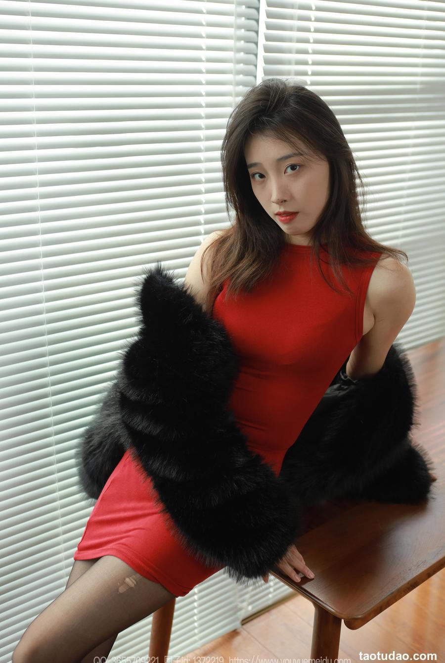 [IESS异思趣向] 2024.01.30 丝享家 1651 小九《红色包臀裙（下）》[88P-82.5M]