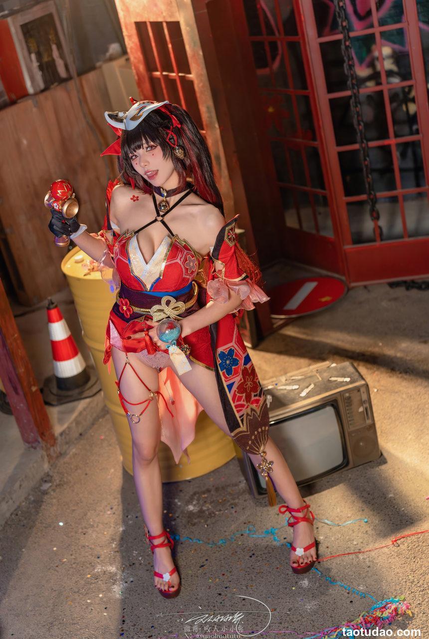 黏黏团子兔 - 6月作品『星穹铁道-花火』 大喜 [81P+1V-1.63GB]