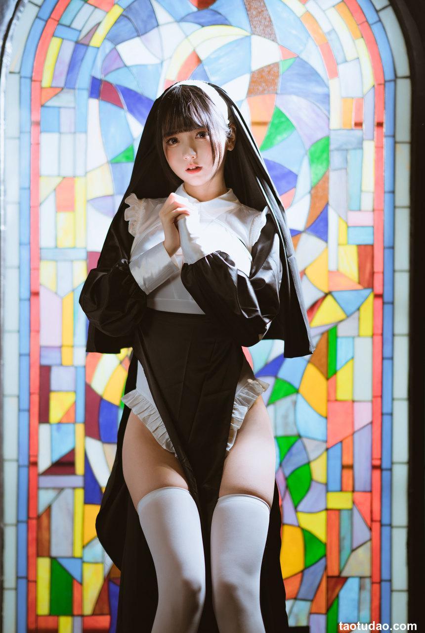 kyokyo沉迷汉堡王 - 修女 [16P-209MB]