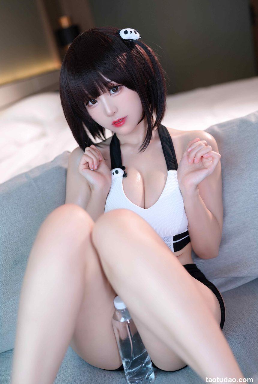 miko酱ww -  蛋白大熊猫 [20P／325MB]