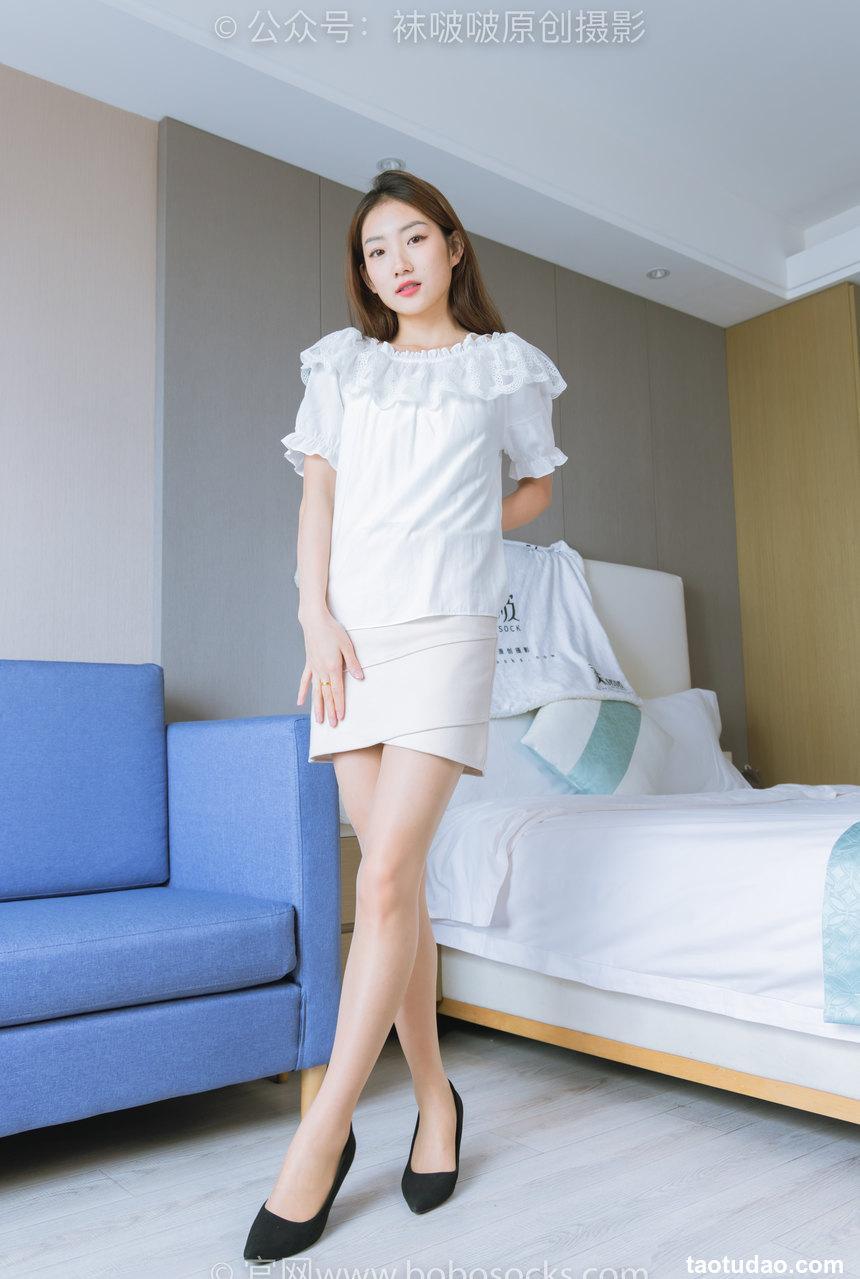 [BoBoSocks袜啵啵]NO.223 小沫-高跟鞋、油亮肉丝[142P+1V／5.38GB]