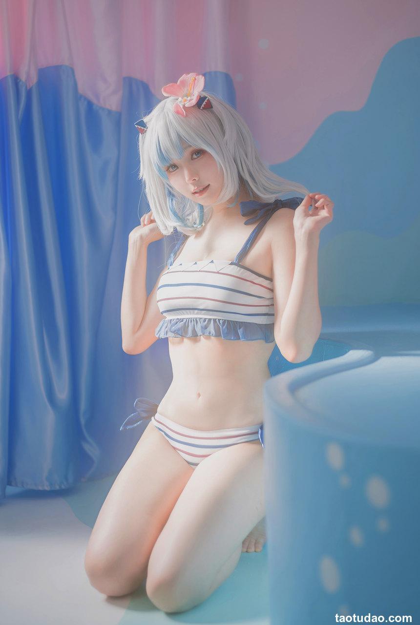 ElyEE子 -  Gawr Gura Swimsuit [26P-51MB]