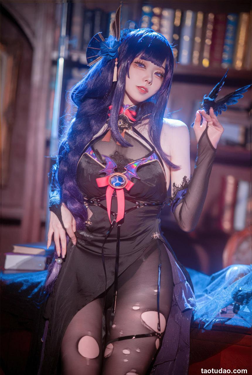 安食Ajiki - NO.07 原神 雷电将军魅魔 [35P-259MB]