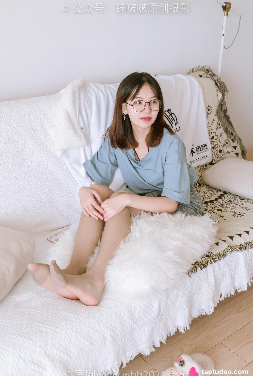 [BoBoSocks袜啵啵]NO.239 小甜豆-棉拖鞋、灰丝、裸足[140P+1V／5.22GB]