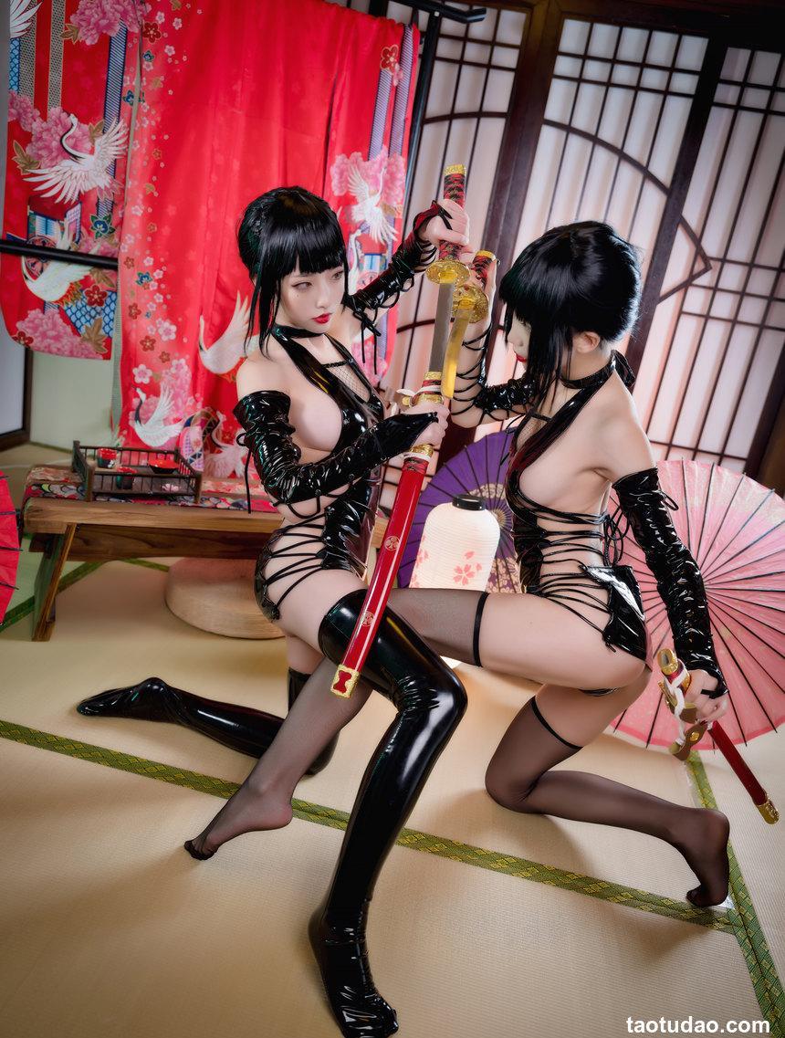 清水由乃&水淼 - 忍者双人 [40P+1V／1.19GB]