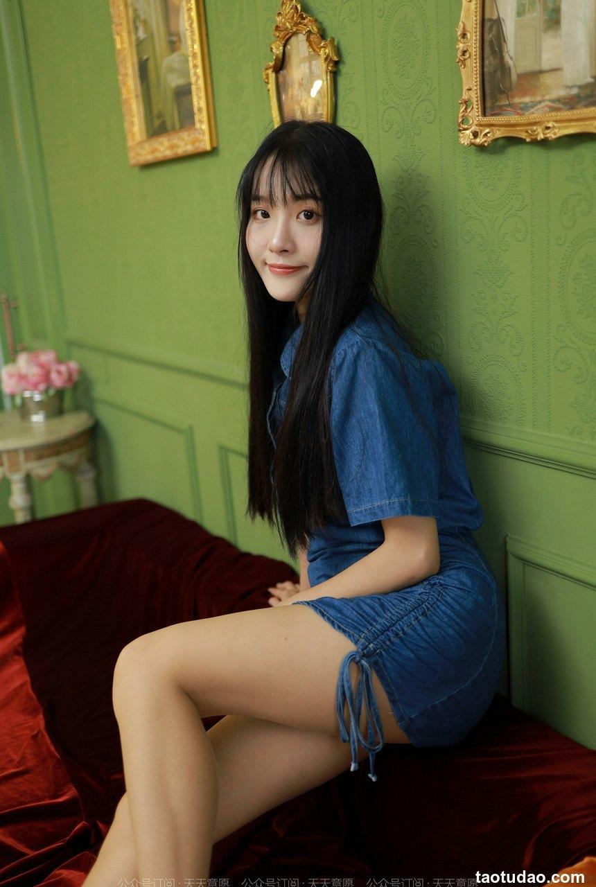 [IESS异思趣向] 2022.08.27 丝享家1190：婉萍《蓝色牛仔裙》[89P／142MB]