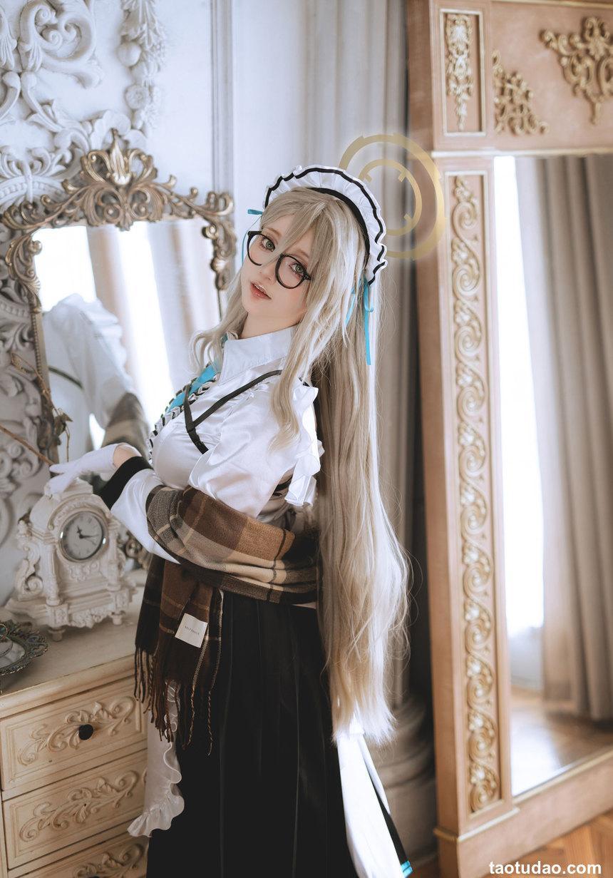 黑龙贯通 - NO.21 碧蓝档案 室笠茜 [18P-90MB]