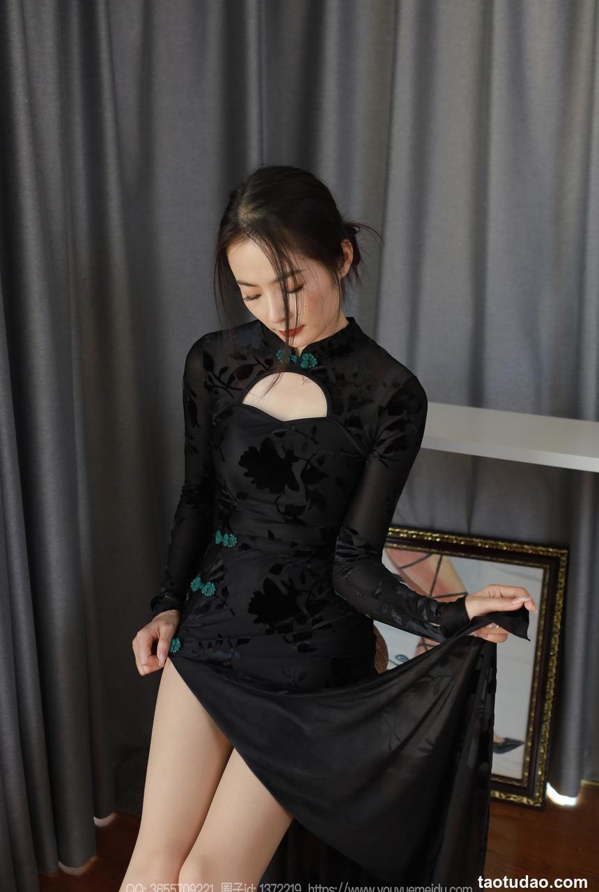 [IESS异思趣向] 2024.04.10 丝享家 1712 小金《高叉旗袍》[88P-68.6M]