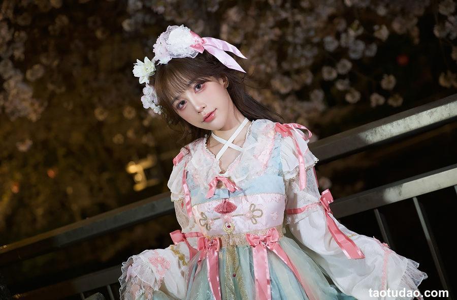 水淼Aqua-Fantia-桜が満開 [17P-28MB]