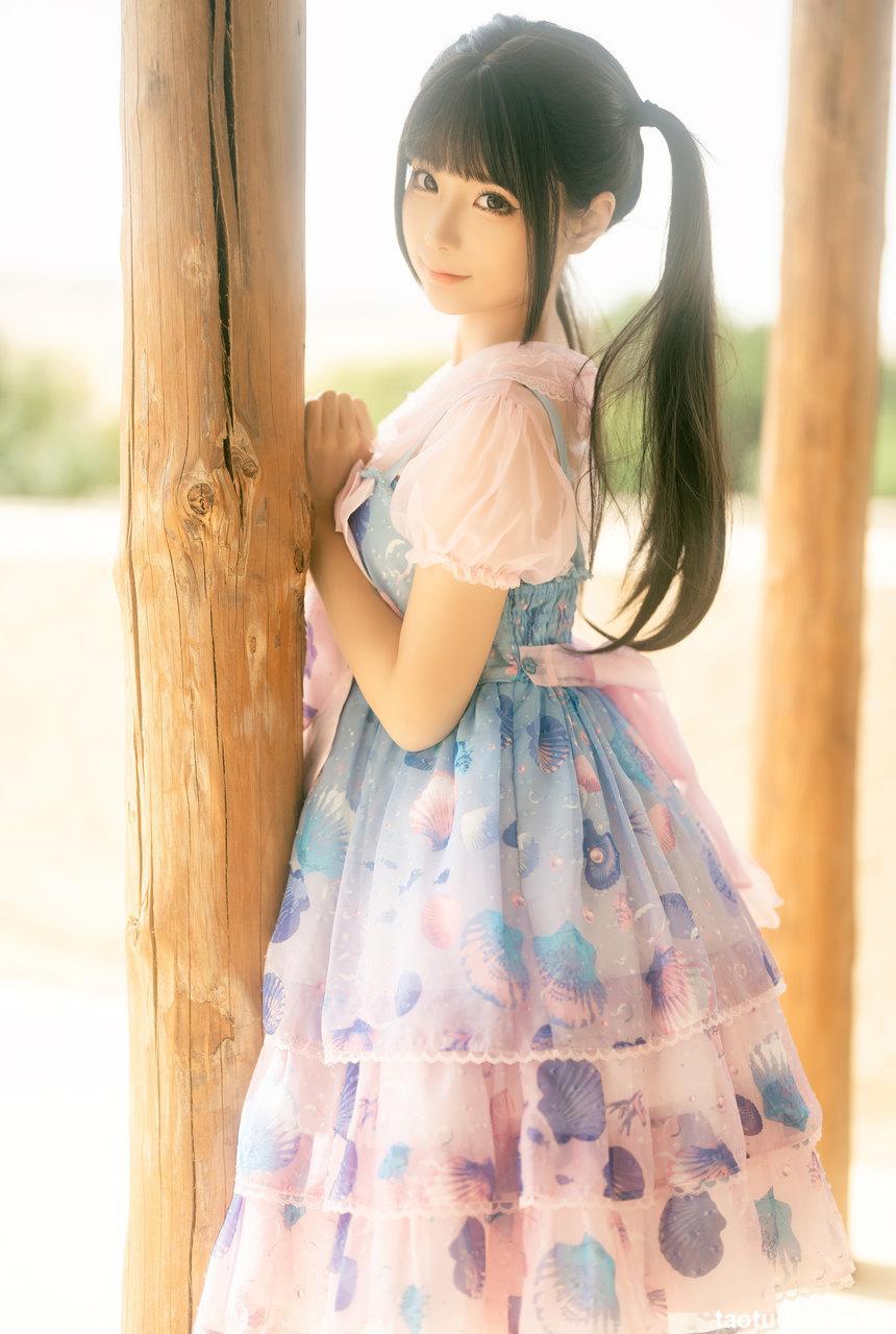 蠢沫沫 - NO.239 可爱粉裙 [13P-118MB]