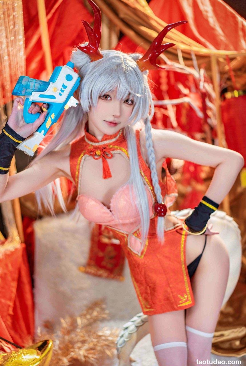 阿包也是兔娘 -  新春贺图 龙妹 [45P+1V-1.24GB]