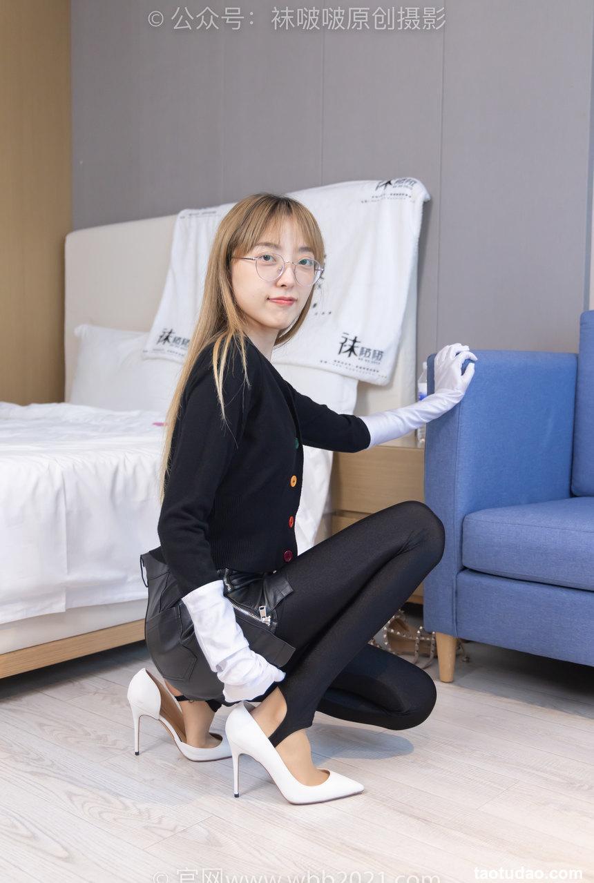 [BoBoSocks袜啵啵]NO.243 稚予-两双高跟鞋、肉丝、踩脚裤[165P+1V／6.49GB]