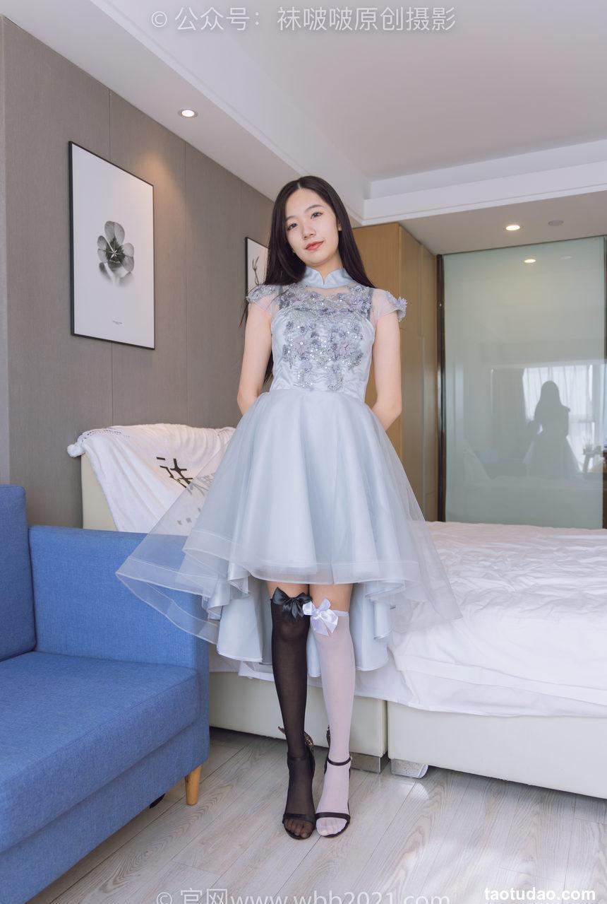 [BoBoSocks袜啵啵]NO.356 小甜豆-高跟鞋、黑白丝大腿袜[150P+1V／6.29GB]