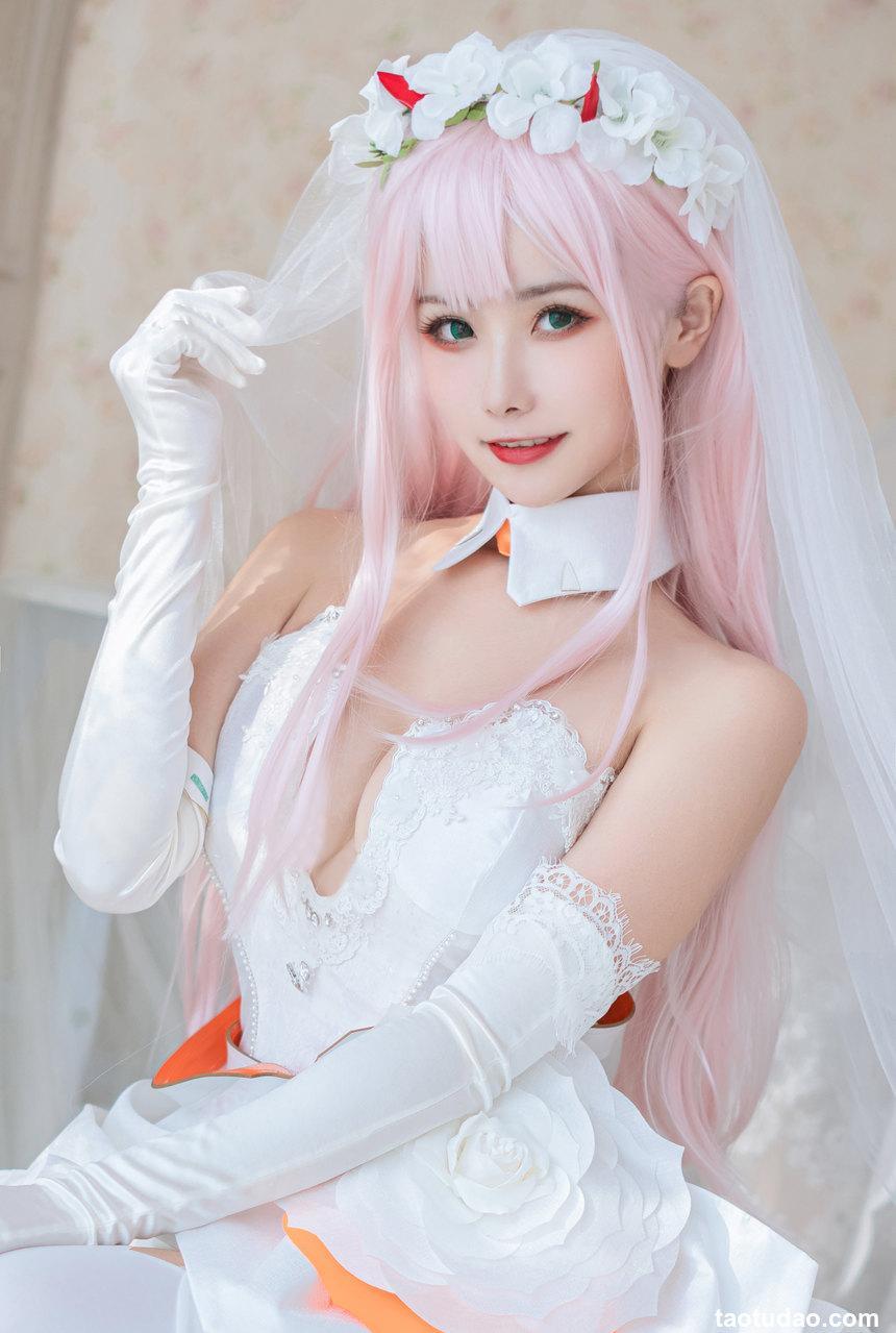 Momoko葵葵  DARLING in the FRANXX 02 泳装 兔女郎&花嫁 [61P-858MB]