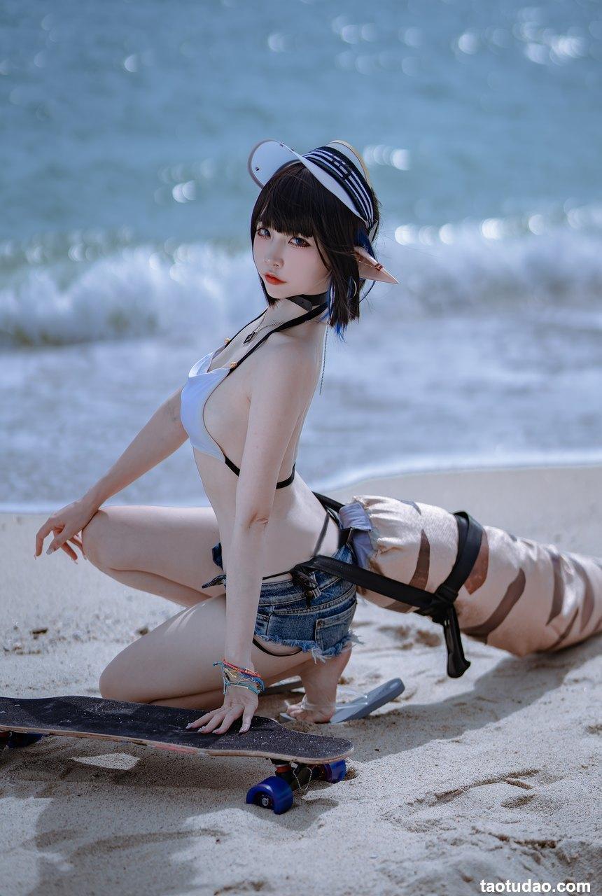 「二佐Nisa」方舟 – 森蚺泳装(22P-176MB)