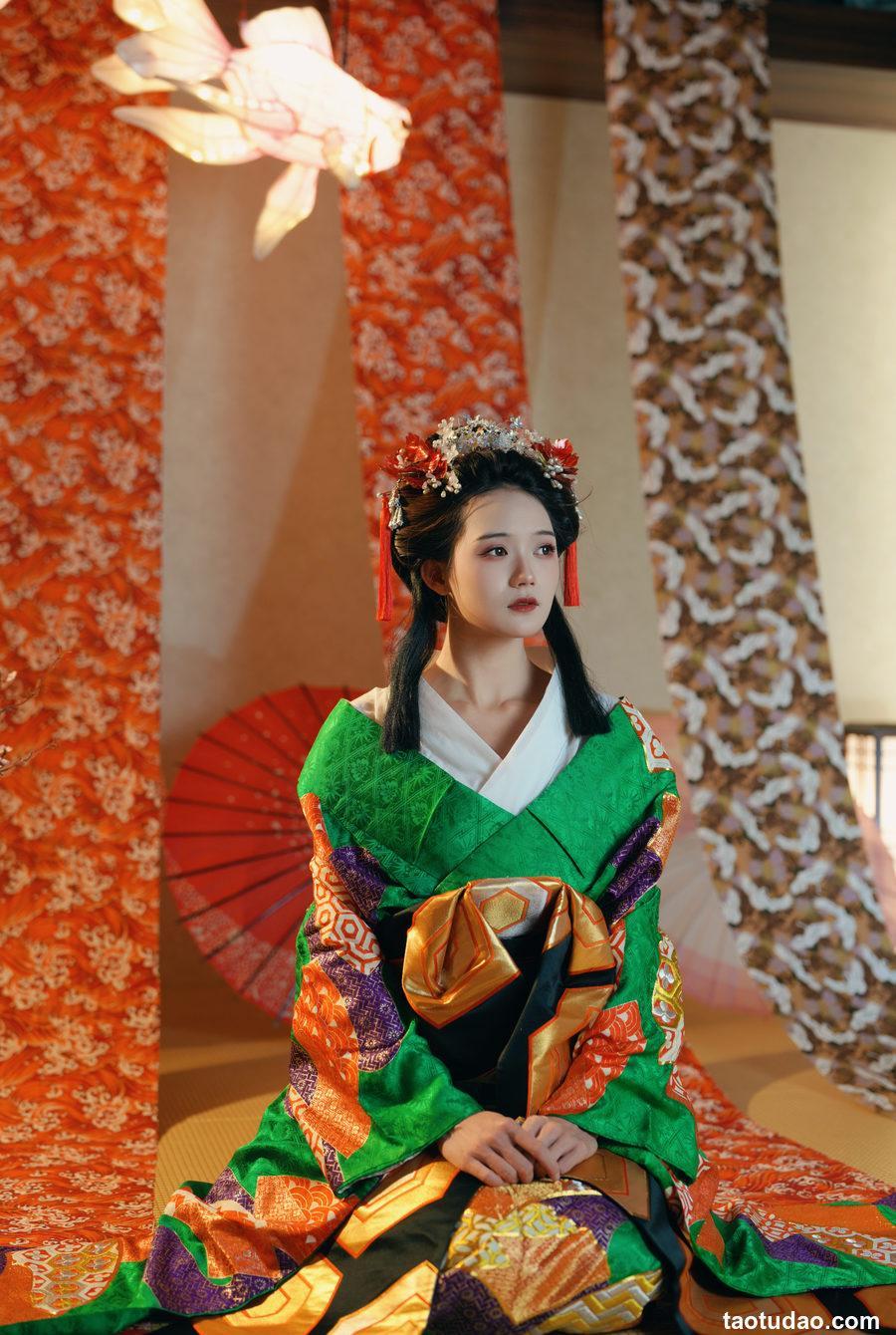 兔子Zzz不吃胡萝卜 - NO.147 和风美人 [23P-269MB]