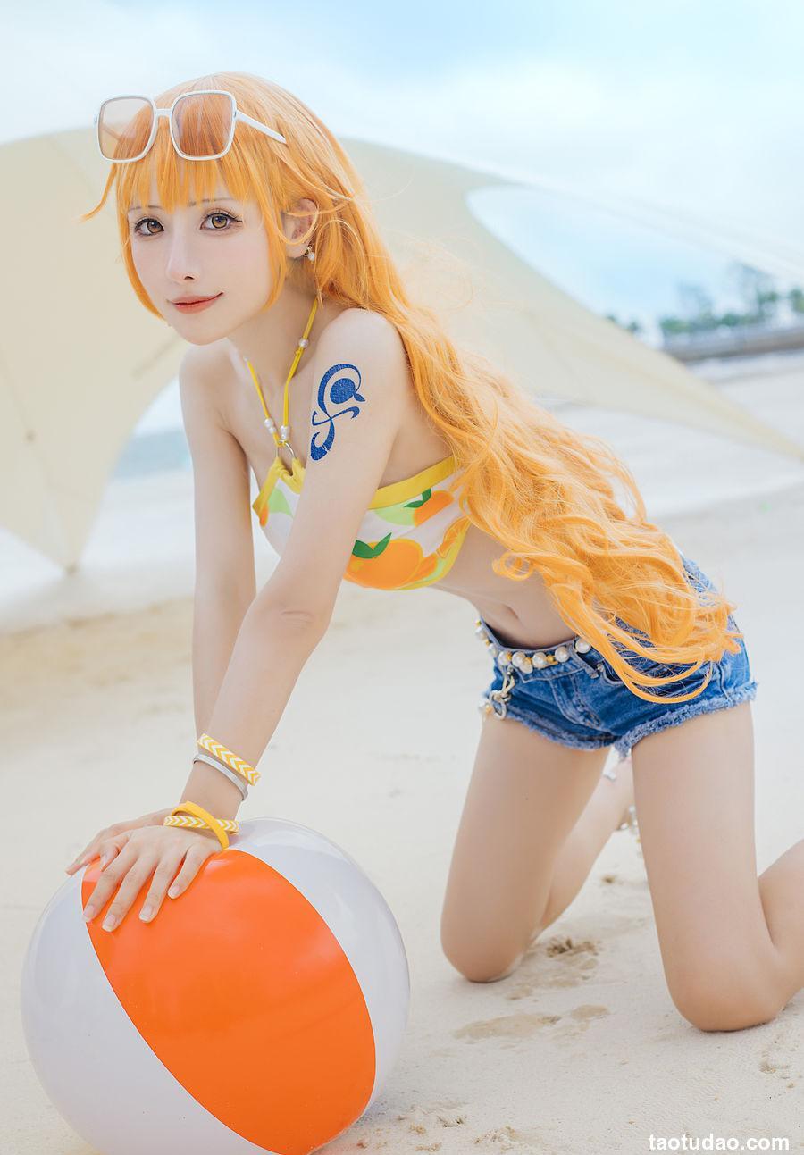 紫氯氯 - NO.18 海贼王 娜美 [9P-19MB]