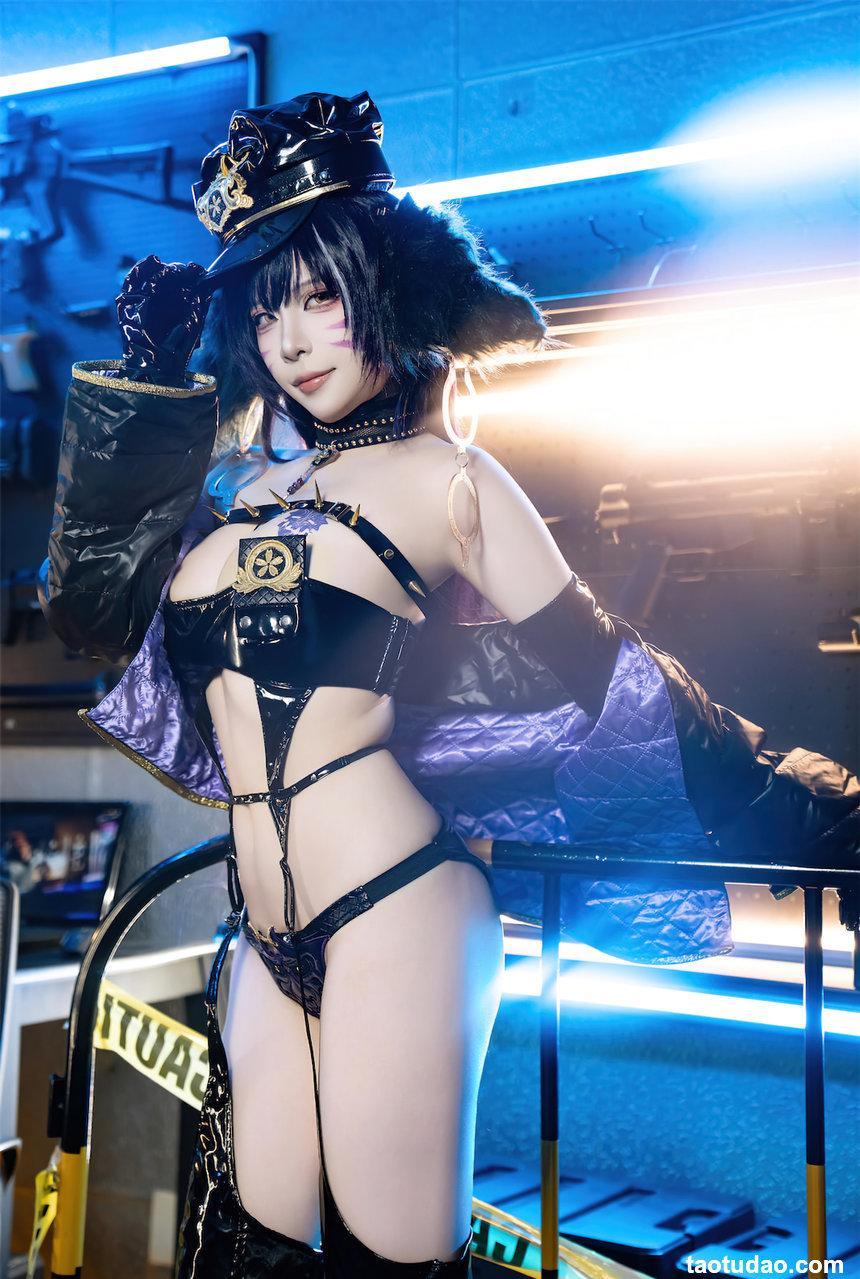 二佐Nisa – 碧蓝航线 武藏 女警 [25P-101M]