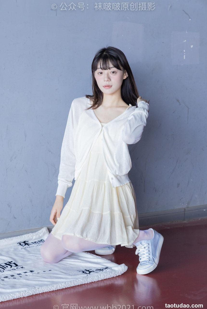 [BoBoSocks袜啵啵]NO.395 糯米-板鞋、白丝[145P+1V／6.59GB]