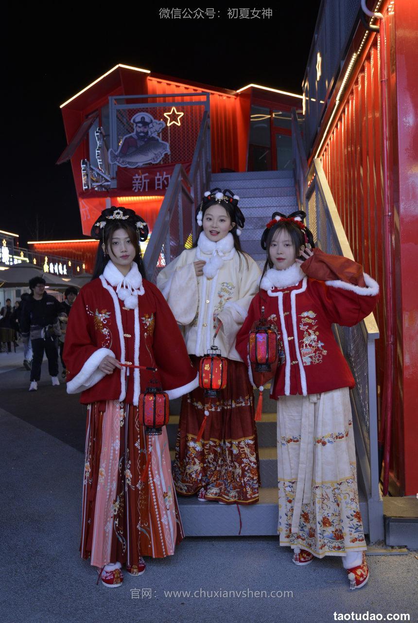 初夏女神 NO.148 双双&秀秀&情情 新年快乐[110P+1V／3.06GB]