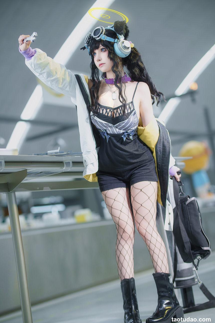 一千只猫薄禾 – NO.016 蔚蓝档案 阿洛娜[17P-178.9M]