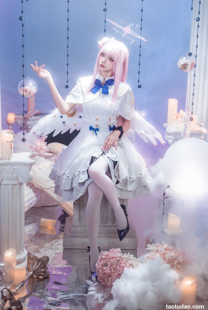 艾西Aiwest-蔚蓝档案-圣园未花[40P-391MB]