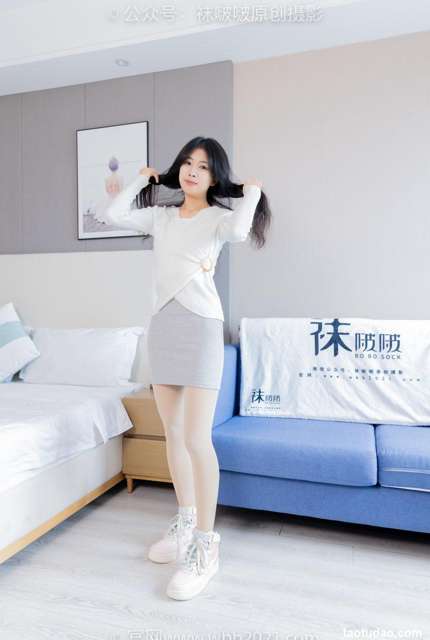 [BoBoSocks袜啵啵]NO.462 奶油-板鞋、厚肉丝、黑丝[145P+1V／6.55GB]