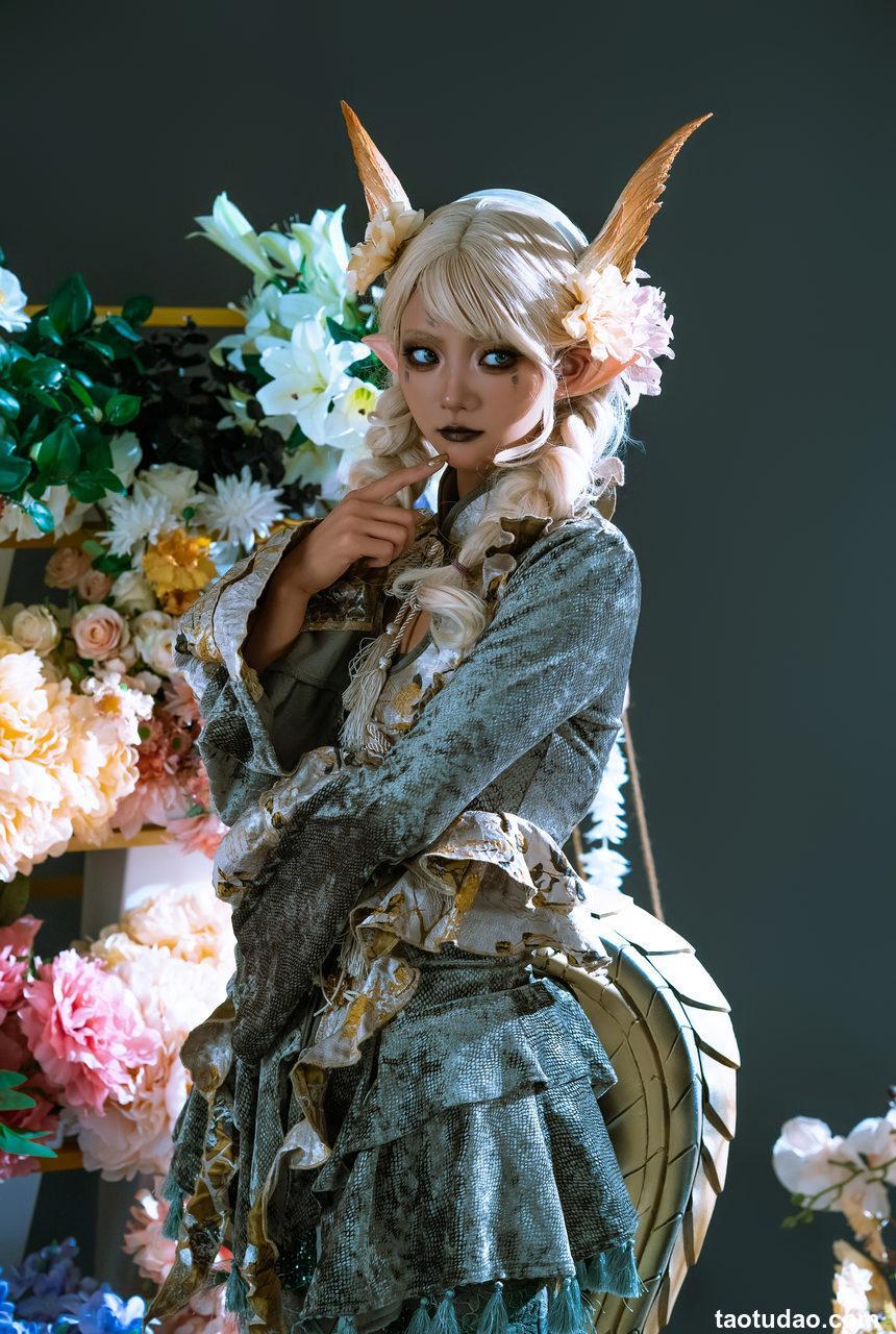 云溪溪&坨坨-龙娘图鉴-艾丽尔·温达尔[12P-231MB]