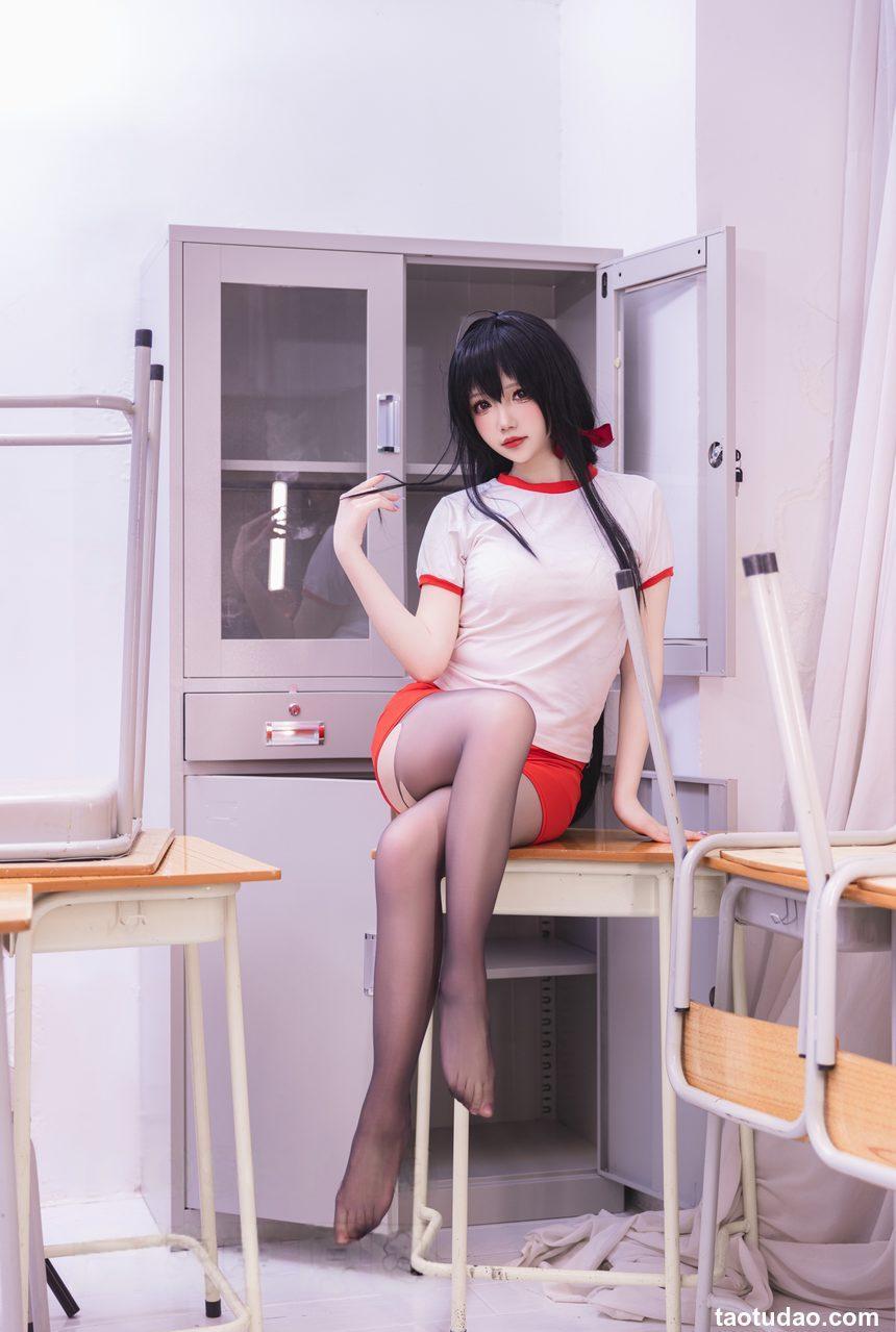 雪晴Astra –  碧蓝航线 大凤 体操服[56P-747M]