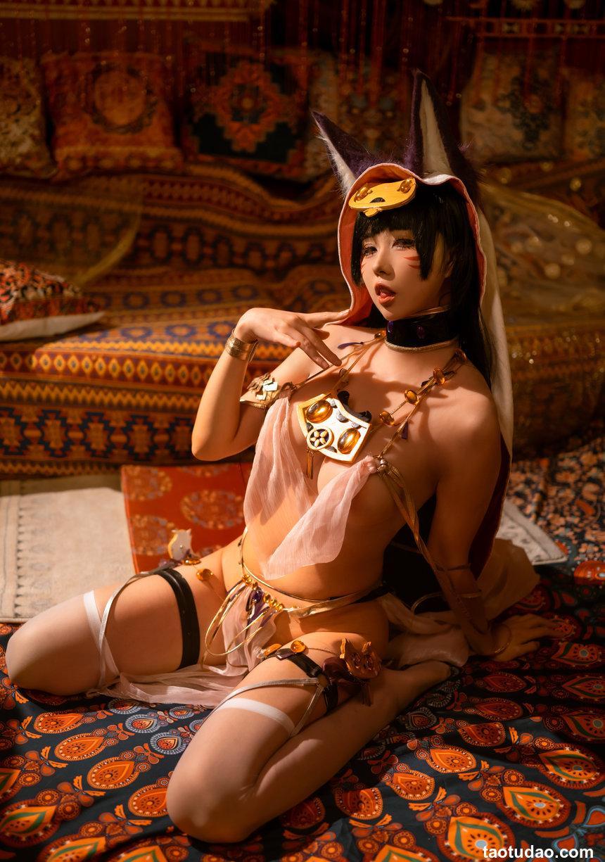 上杉绘黎落-碧蓝航线-武藏同人舞娘[18P-448MB]