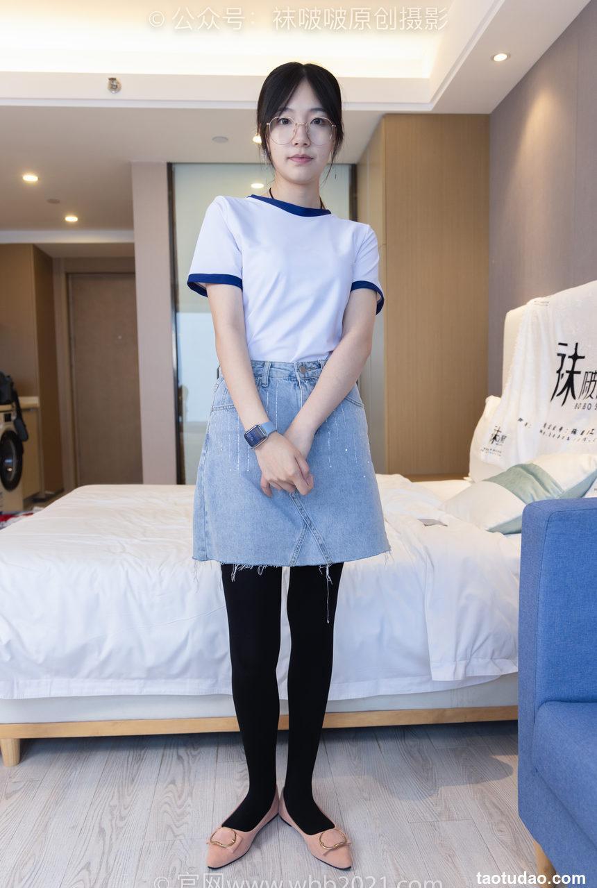 [BoBoSocks袜啵啵]NO.446 甜甜圈 板鞋、白棉袜、白丝、校服裤里丝[150P+1V／6.08GB]