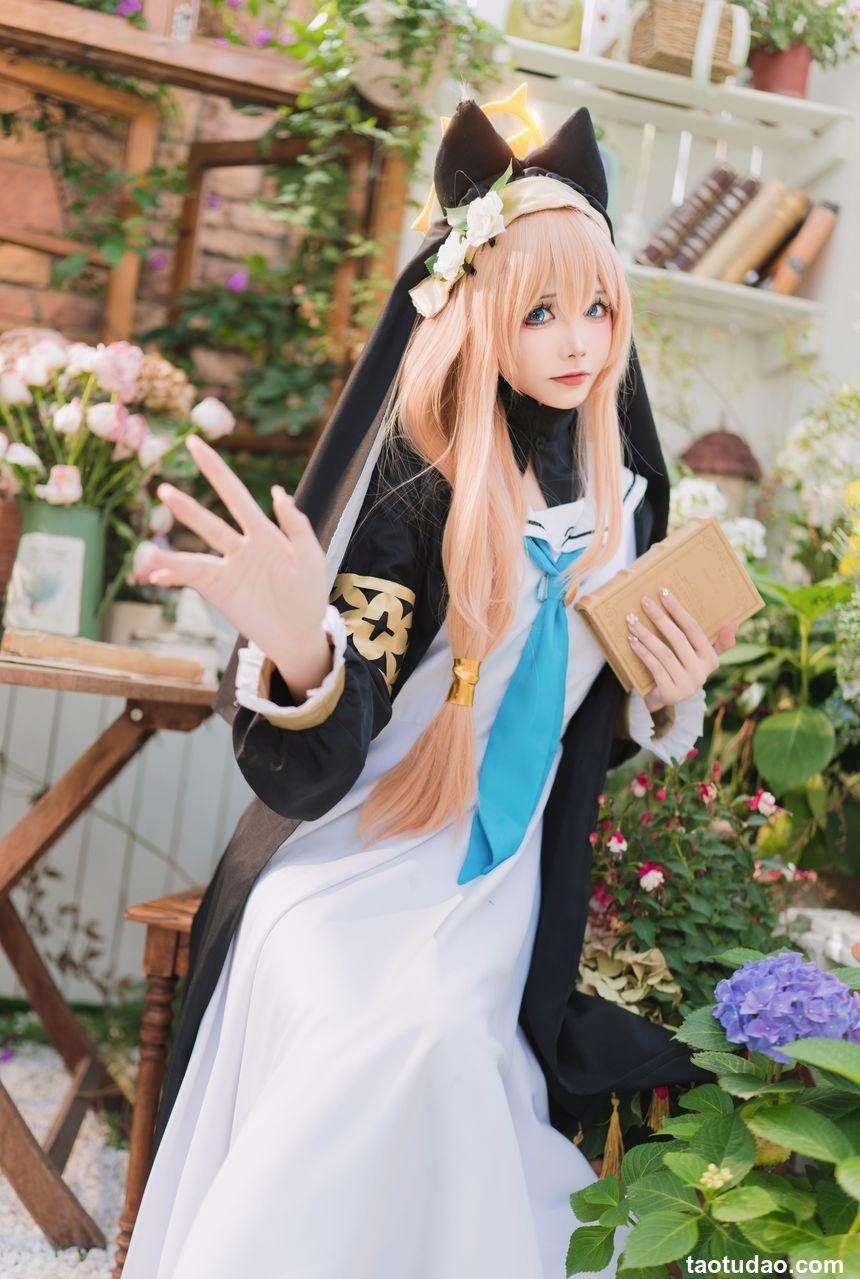 艾西Aiwest –  碧蓝档案伊落玛丽 修女[33P-98.4M]