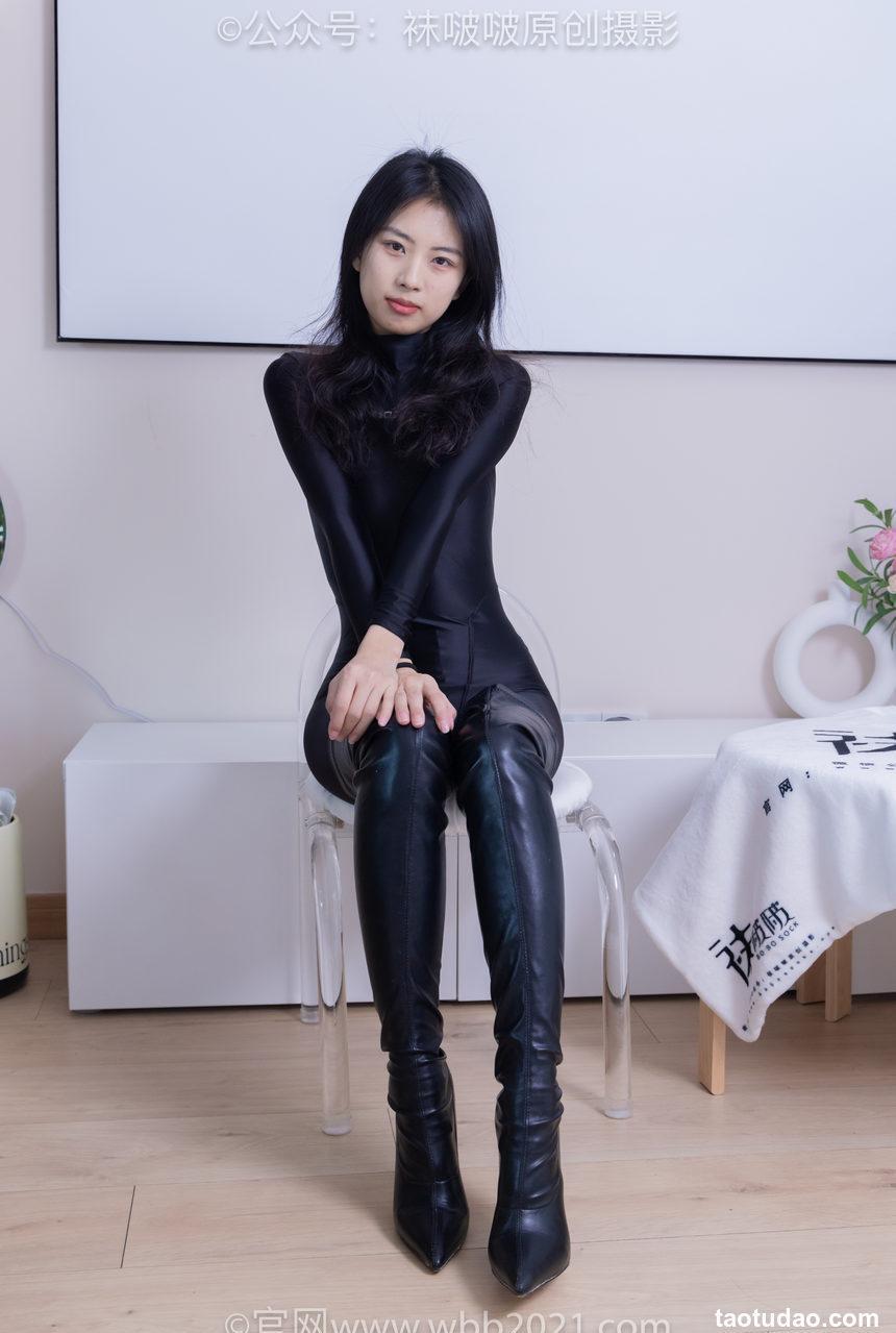 [BoBoSocks袜啵啵]NO.448 奶油 高跟长靴、肉丝、连体泳衣裤里丝[209P+1V／10.1GB]