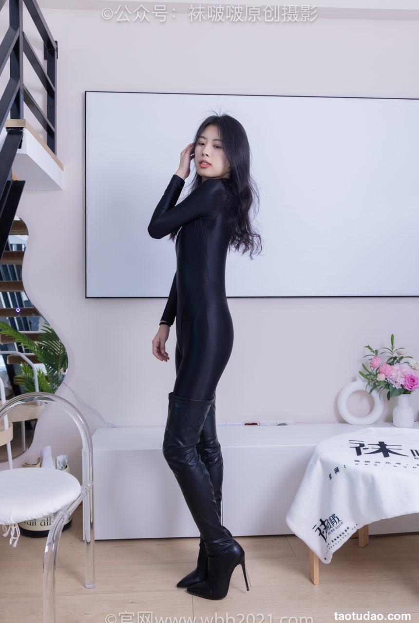 [BoBoSocks袜啵啵]NO.448 奶油 高跟长靴、肉丝、连体泳衣裤里丝[209P+1V／10.1GB]