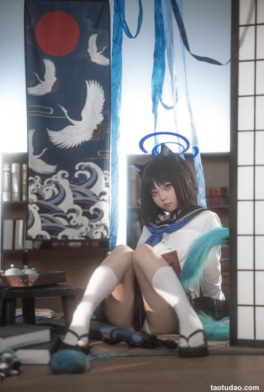 矢量鱼-蔚蓝档案-桐生桔梗[24P-341MB]