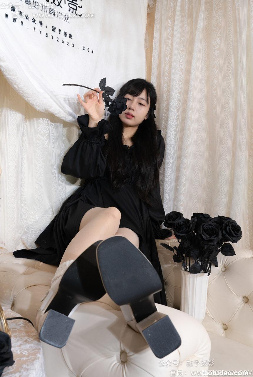 甜予摄影 NO.034 鱼鱼-高跟鞋、白棉袜、肉丝[129P+2V／9.55GB]