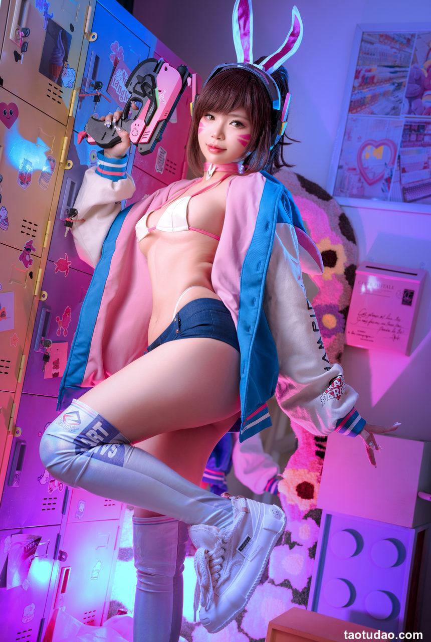 ZinieQ – NO.127 D.Va Sakimichan Art[39P-381.5M]