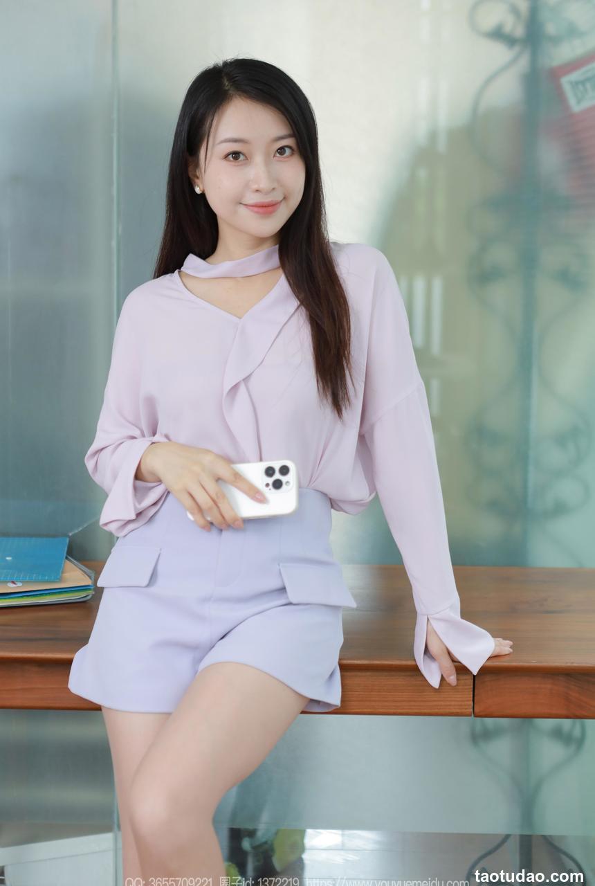 [IESS异思趣向] 2024.07.08 丝享家 1788 小婕《淡淡紫色》[87P-68.5M]