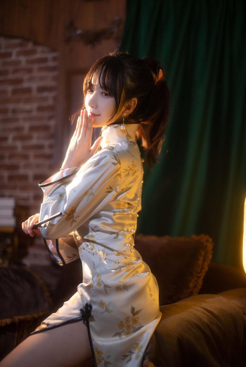 Shika小鹿鹿 - NO.112 中秋旗袍[12P-95MB]