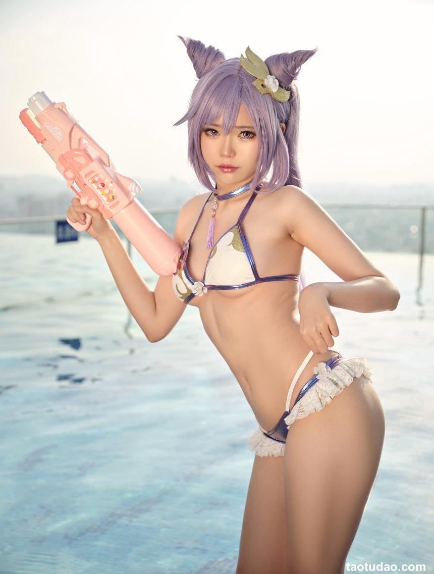 ZinieQ – Keqing Bikini[15P-465.3M]