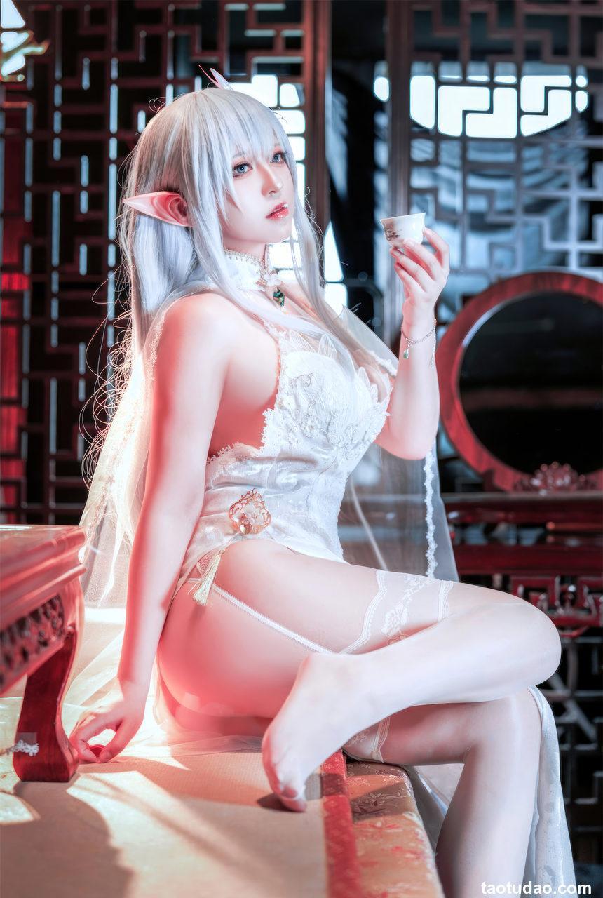 半半子-阿尔比恩旗袍[50P+5V-372MB]