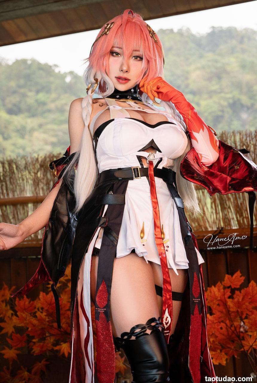 Hane Ame 雨波_沙福林 – 24年12月订阅 鳴潮 長離 [41P+3V-350MB]